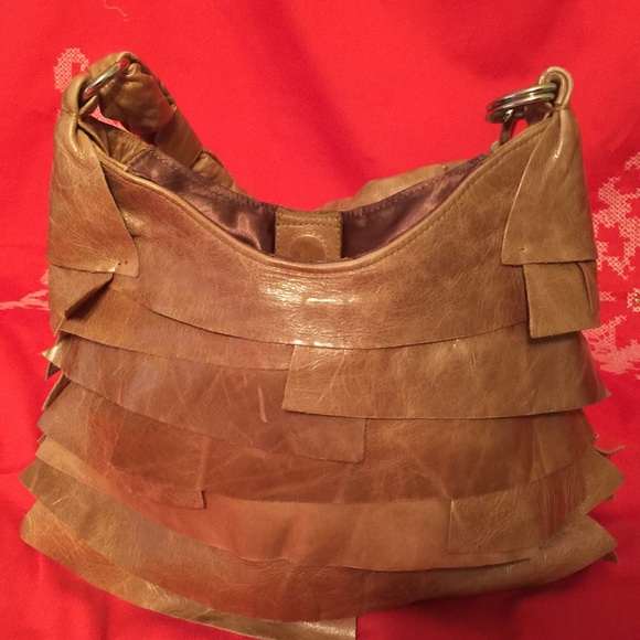 Cache Pieced Leather Purse - Picture 1 of 7